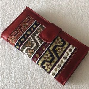 🆕 Leather and Knit Wallet